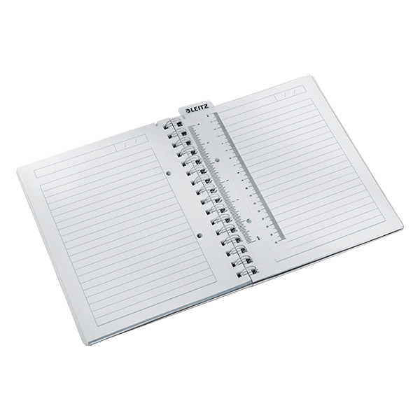 Leitz 4639 WOW cuaderno espiral A5 rayado 80 gramos 80 hojas amarillo (2 agujeros) 46390016 226226 - 3