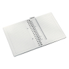 Leitz 4639 WOW cuaderno espiral A5 rayado 80 gramos 80 hojas azul metalizado (2 agujeros) 46390036 211994 - 3