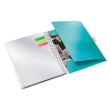 Leitz 4644 WOW book cuaderno A4 rayado 80 gramos 80 hojas turquesa metalizado 46440051 211860 - 2