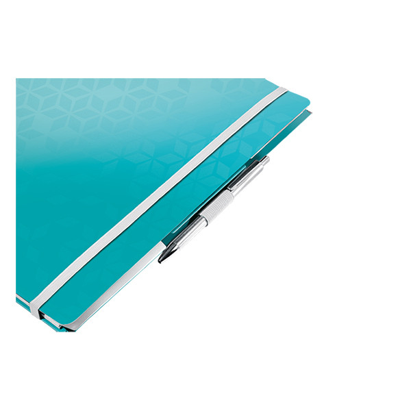 Leitz 4644 WOW book cuaderno A4 rayado 80 gramos 80 hojas turquesa metalizado 46440051 211860 - 5