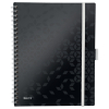 Leitz 4644 WOW cuaderno A4 rayado 80 gramos 80 hojas negro 226138 - 1