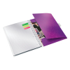 Leitz 4644 WOW cuaderno A4 rayado 80 gramos 80 hojas violeta metalizado 46440062 211859 - 2