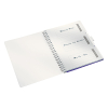 Leitz 4644 WOW cuaderno A4 rayado 80 gramos 80 hojas violeta metalizado 46440062 211859 - 4