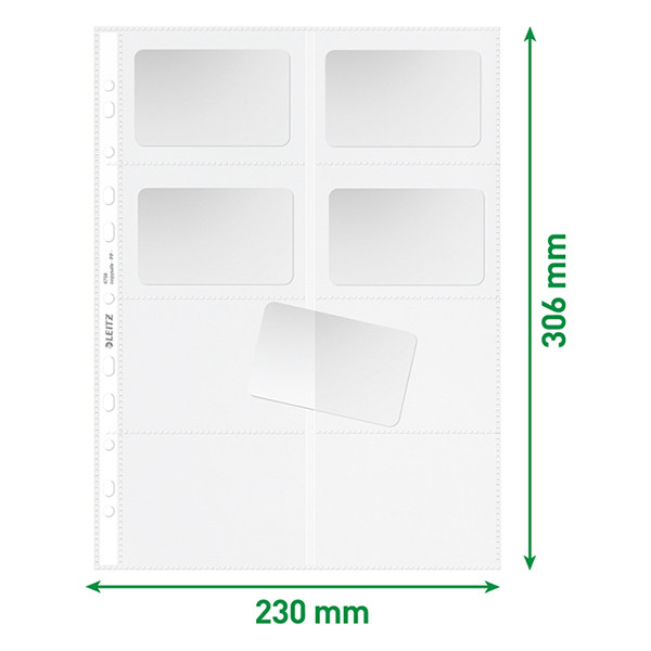 Leitz 4758 Premium carpeta de fundas A4 para tarjetas de visita (10 unidades) 211839 - 3