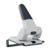 Leitz 5180 Perforadora de 2 orificios plateada para trabajo pesado (65 hojas)