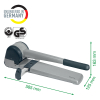 Leitz 5182 super perforadora plateada de 2 agujeros (250 hojas) 51820184 211400 - 7