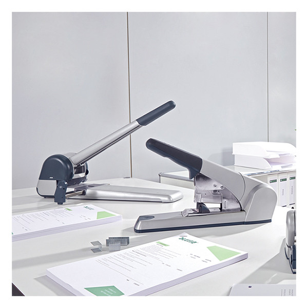 Leitz 5182 super perforadora plateada de 2 agujeros (250 hojas) 51820184 211400 - 8