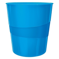 Leitz 5278 WOW papelera azul metalizado 52781036 211434