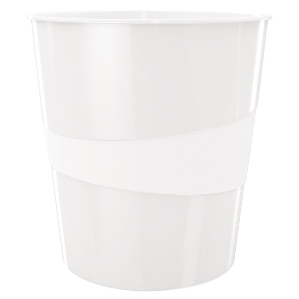Leitz 5278 WOW papelera blanco metalizado