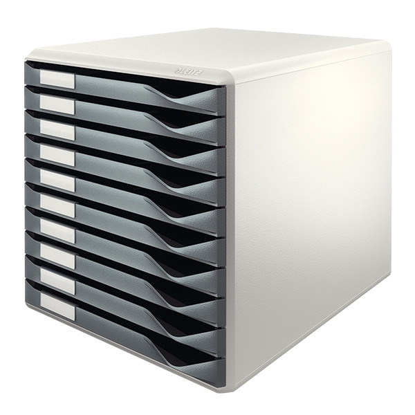 Leitz 5281 cajonera gris oscuro (10 cajones)