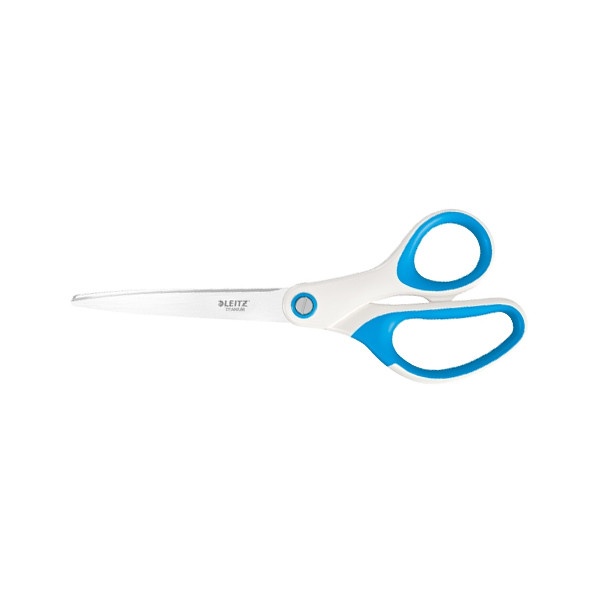 Leitz 5319 WOW tijera de oficina titanio azul 205 mm
