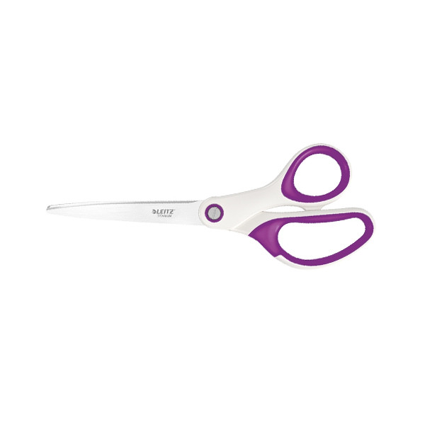 Leitz 5319 WOW tijera de oficina titanio violeta 205 mm
