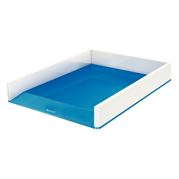 Leitz 5361 WOW bandeja para cartas bicolor azul/blanco