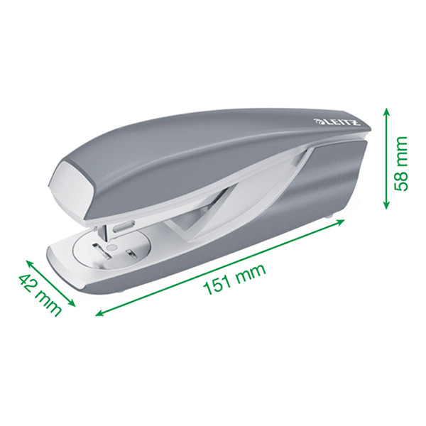 Leitz 5502 NeXXt WOW grapadora metálica amarilla metalizada (30 hojas) 55021016 226258 - 3