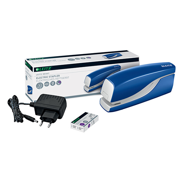 Leitz 5532 NeXXt grapadora eléctrica azul (10 hojas) 55320035 211380 - 4