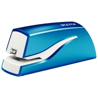 Leitz 5566 WOW Grapadora eléctrica azul metalizado (10 hojas) 55661036 226033