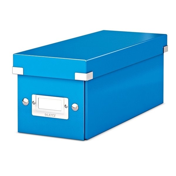 Leitz 6041 WOW Caja CD Azul Metálico 211128 - 1