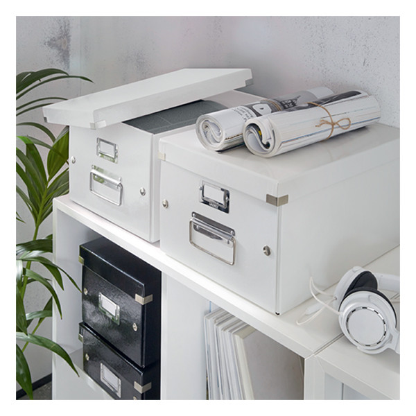 Leitz 6041 WOW Caja de CD Blanca 211122 - 4