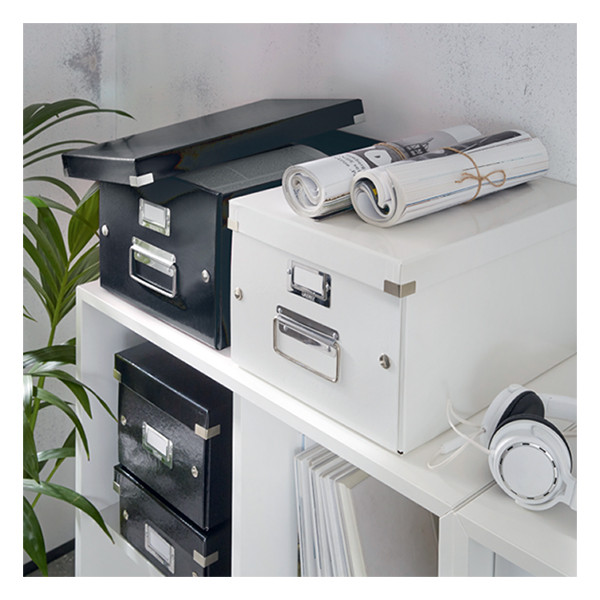 Leitz 6041 WOW Caja de CD Negra 211124 - 4