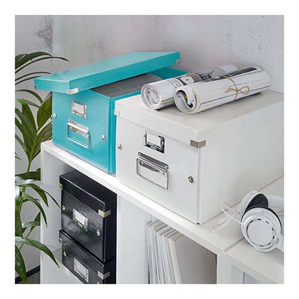 Leitz 6041 WOW Caja de CD Turquesa 211743 - 4