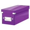 Leitz 6041 WOW Caja de CD Violeta 211744 - 1