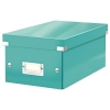 Leitz 6042 WOW Caja de DVD Turquesa Metalizado 211952 - 1