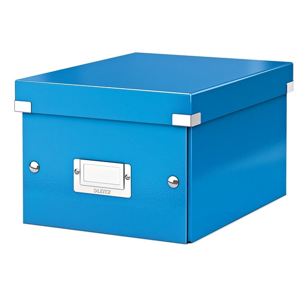 Leitz 6043 WOW caja de almacenaje pequeña azul metalizado 60430036 211144 - 1