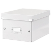 Leitz 6043 WOW caja de almacenaje pequeña blanca 60430001 211138 - 1