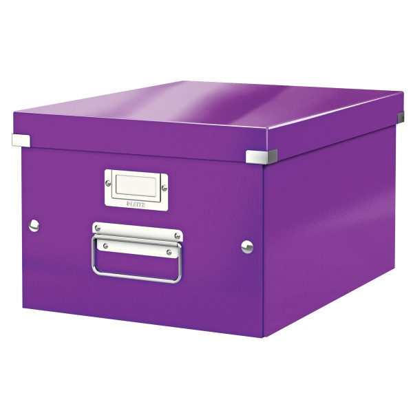 Leitz 6044 WOW caja de almacenamiento mediana violeta 60440062 211748 - 1
