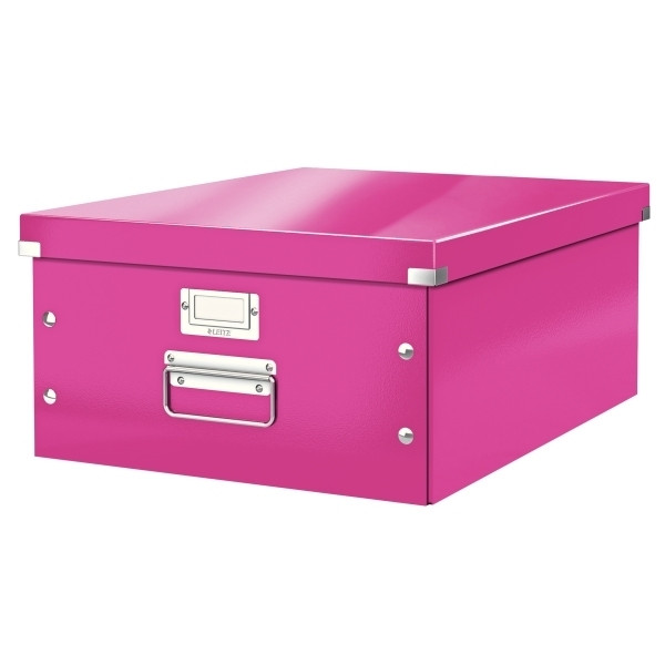 Leitz 6045 WOW Caja de almacenamiento grande rosa 60450023 211749 - 1
