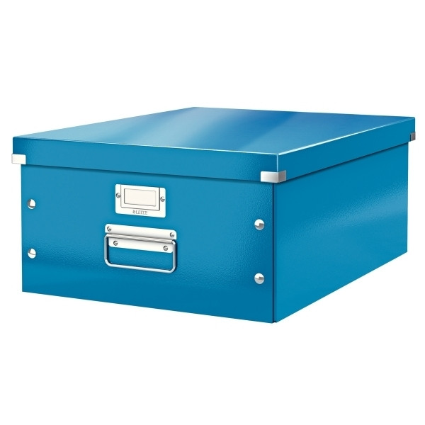 Leitz 6045 WOW caja de almacenamiento grande azul