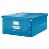 Leitz 6045 WOW caja de almacenamiento grande azul