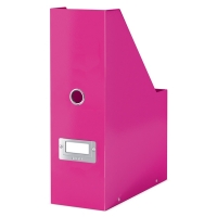 Leitz 6047 WOW revistero rosa metalizado 60470023 211174