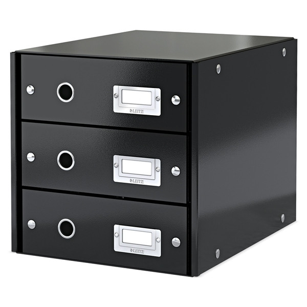Leitz 6048 WOW cajonera negra (3 cajones)