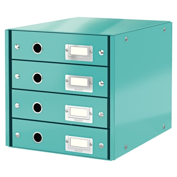 Leitz 6049 WOW cajonera turquesa metalizado (4 cajones)