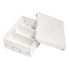 Leitz 6057 WOW caja de clasificación pequeña blanca metalizada 60570001 211956 - 2