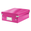 Leitz 6057 WOW caja de clasificación pequeña rosa metalizado 60570023 211957 - 1