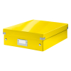 Leitz 6058 WOW caja de clasificación mediana amarilla 60580016 226231 - 1