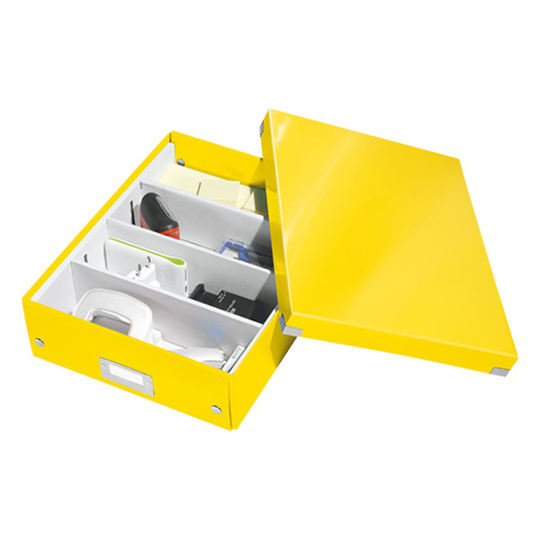 Leitz 6058 WOW caja de clasificación mediana amarilla 60580016 226231 - 4