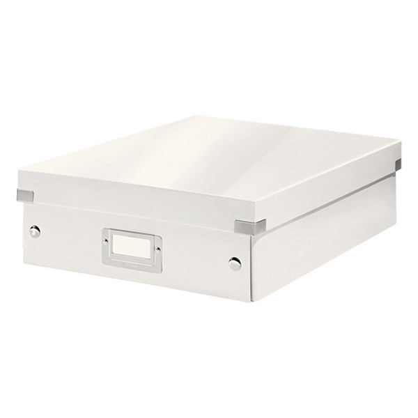 Leitz 6058 WOW caja de clasificación mediana blanca