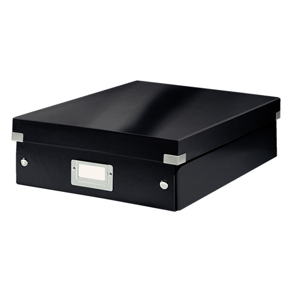 Leitz 6058 WOW caja de clasificación mediana negra