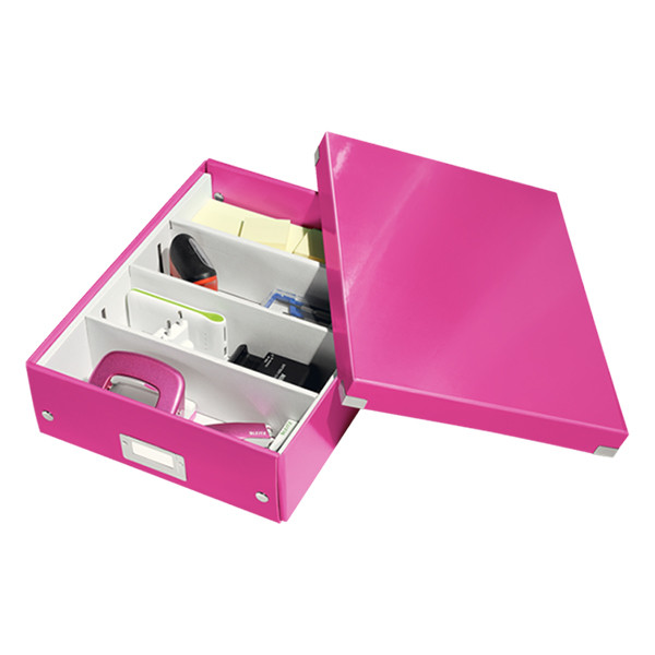 Leitz 6058 WOW caja de clasificación mediana rosa 60580023 211759 - 4
