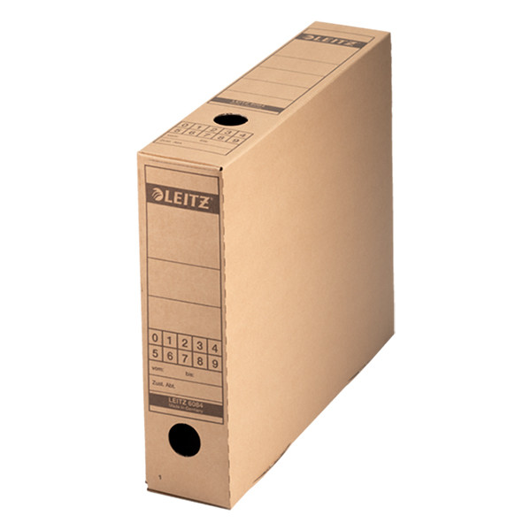 Leitz 6084 caja de archivo y transporte con tira de cierre A4 70 x 325 x 265 mm (10 unidades) 203856 - 2