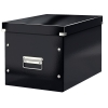 Leitz 6108 cube caja de almacenaje grande negra 61080095 226074 - 1