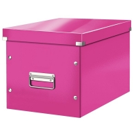 Leitz 6108 cube caja de almacenaje grande rosa 61080023 226068