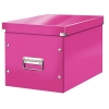 Leitz 6108 cube caja de almacenaje grande rosa 61080023 226068 - 1