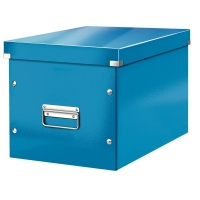 Leitz 6108 cube caja de almacenamiento grande azul 61080036 226069