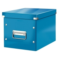 Leitz 6109 cube caja de almacenamiento mediana azul 61090036 226077
