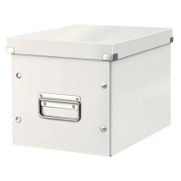 Leitz 6109 cube caja de almacenamiento mediana blanca 61090001 226075