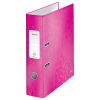 Leitz Archivador A4 | carton | rosa metalizado | 80 mm | Leitz 180° WOW 10050023 202954